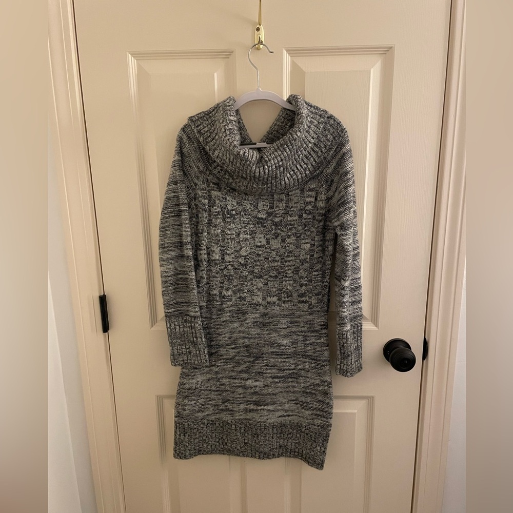 Charlotte Russe grey sweater dress